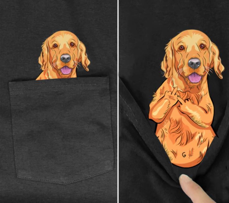Ein FXXX Hundetaschen-T-Shirt