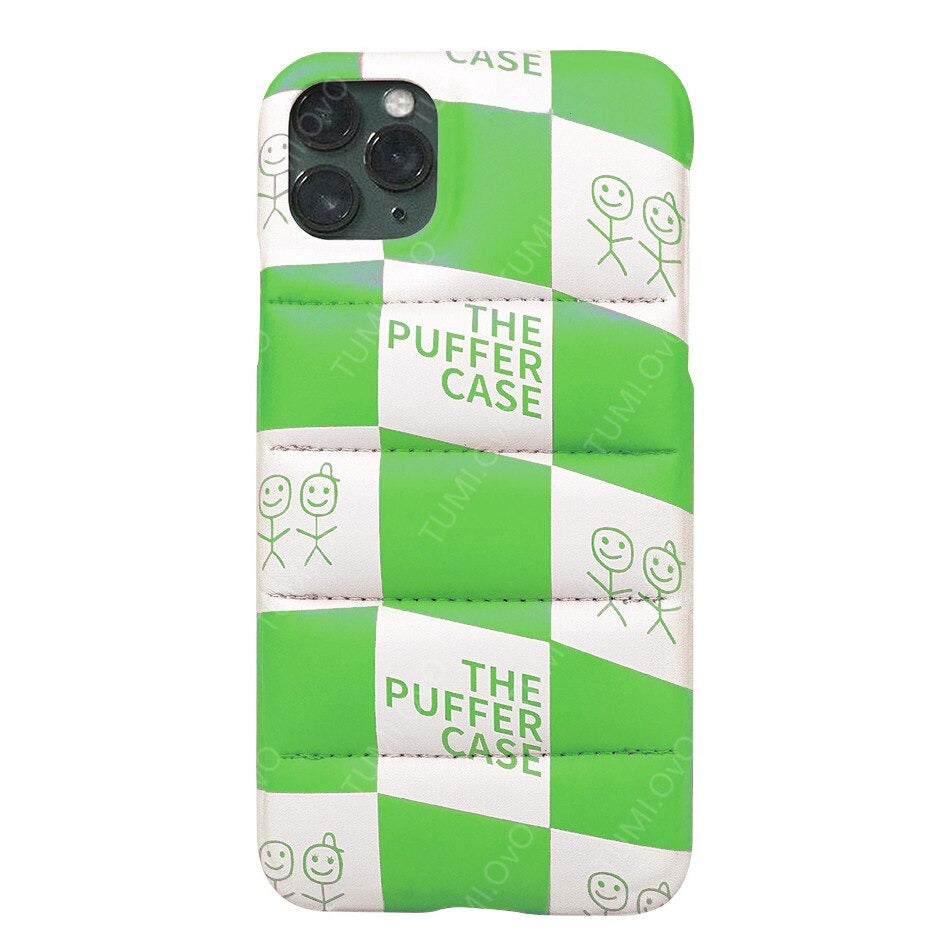 Grid Puffer Case