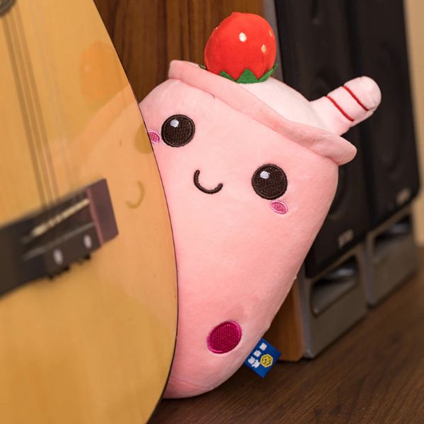かわいいタピオカミルクティーぬいぐるみ
