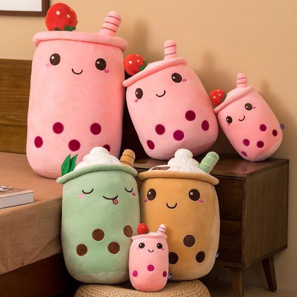 かわいいタピオカミルクティーぬいぐるみ