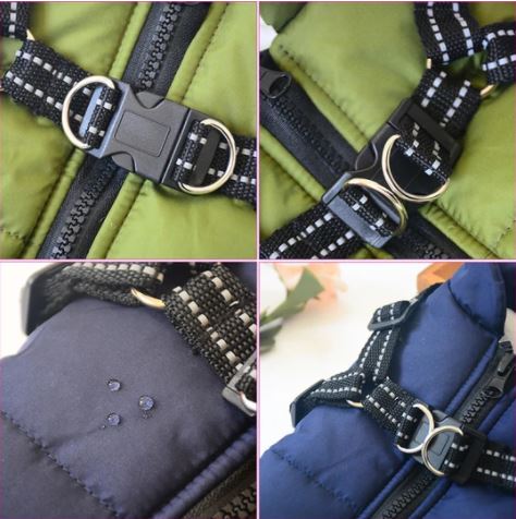 Mycatpuppyshop™ PREMIUM WINTERGESCHIRRJACKE