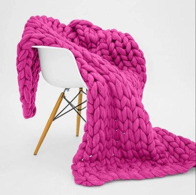 Knit Blanket Throw
