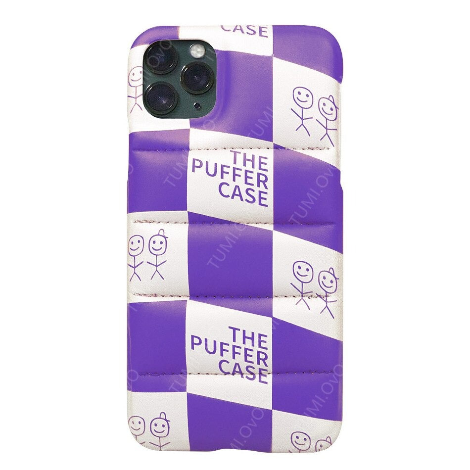 Grid Puffer Case