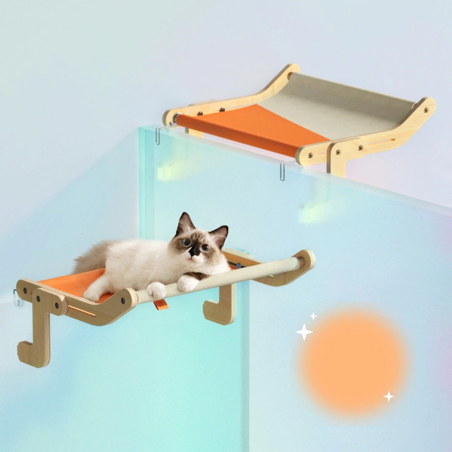 Katzen-Fenstersitz-Hängematte
