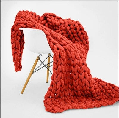 Knit Blanket Throw