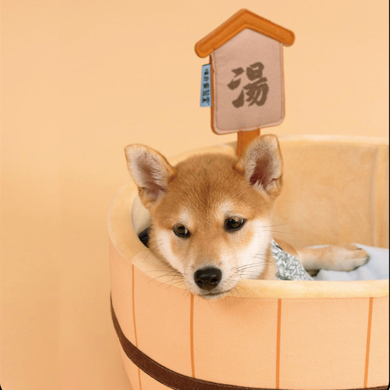 Japanese Onsen Bath Cat /Dog Bed