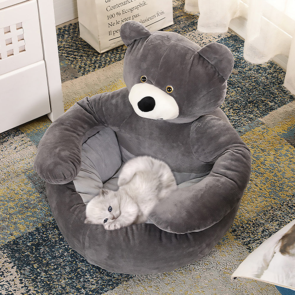 Bear Hug Plüschbett für Katzen und Hunde