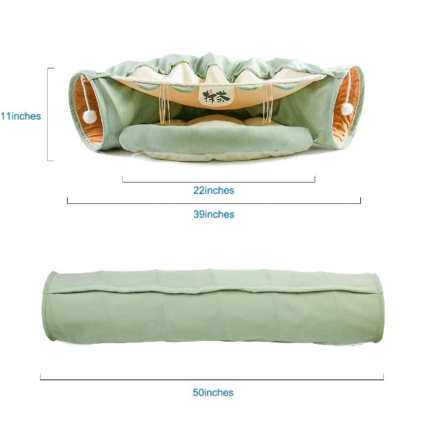 Cat Tunnel Bed