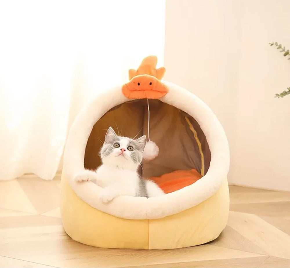 Gemütliches Katzenbett