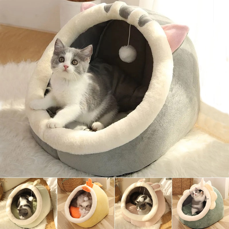 Gemütliches Katzenbett