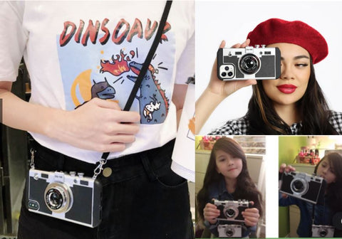 Emily in Paris 3D Vintage Camera iPhone & Samsung Case