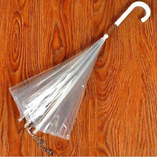 Transparenter Hundeschirm