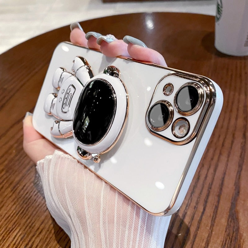 Astronauten-Handyhülle mit Ständer für iPhone