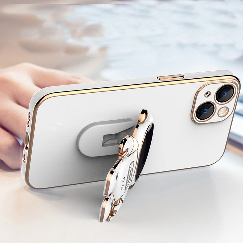 Astronauten-Handyhülle mit Ständer für iPhone