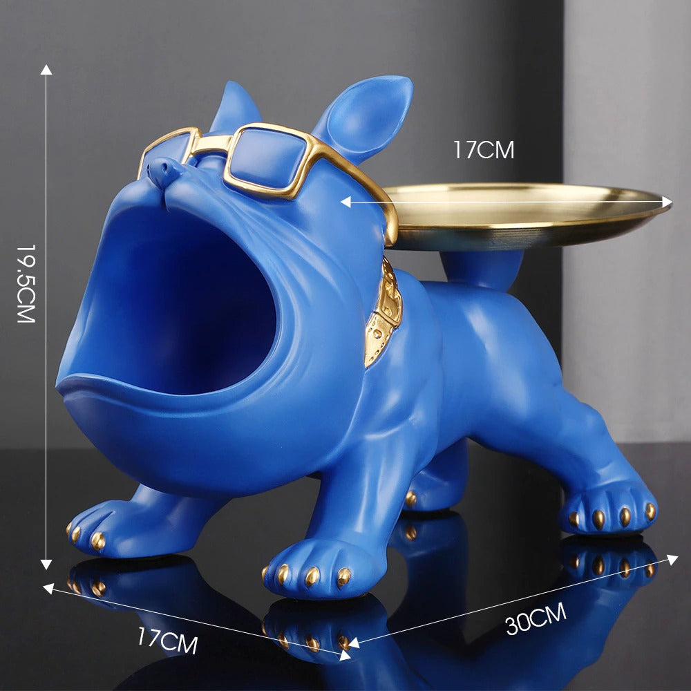 Nordic Twin & Big Mouth French Bulldog Desktop Decoration