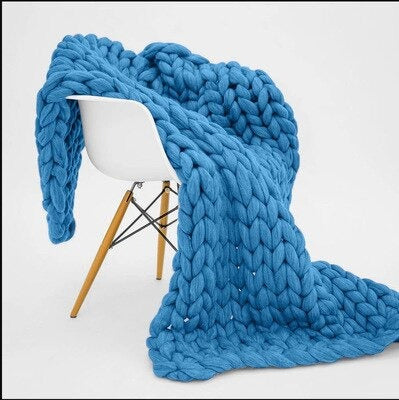 Knit Blanket Throw