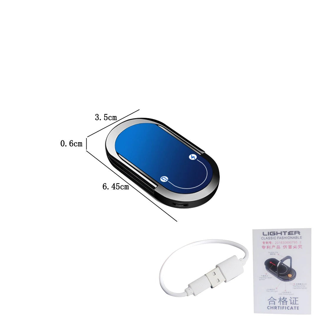 Magnetischer Telefonhalter mit USB-Zigarettenanzünder