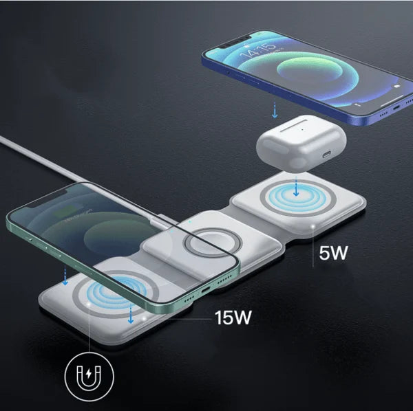 究極の3-in-1携帯電話充電器