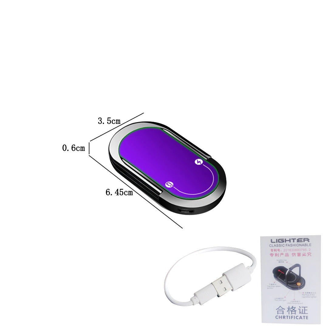 Magnetischer Telefonhalter mit USB-Zigarettenanzünder