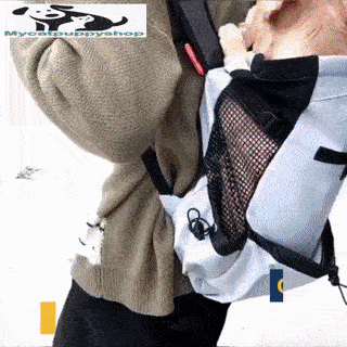 Mycatpuppy Outdoor-Reiserucksack für Hunde