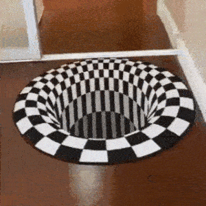 3D Optical illusion Carpet
