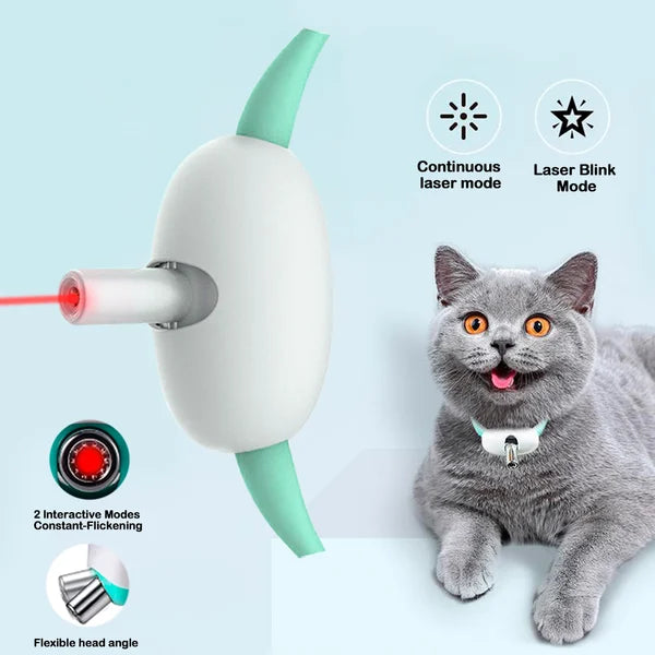 Electric Smart Amusing LED Collar Interactive Cat Toys