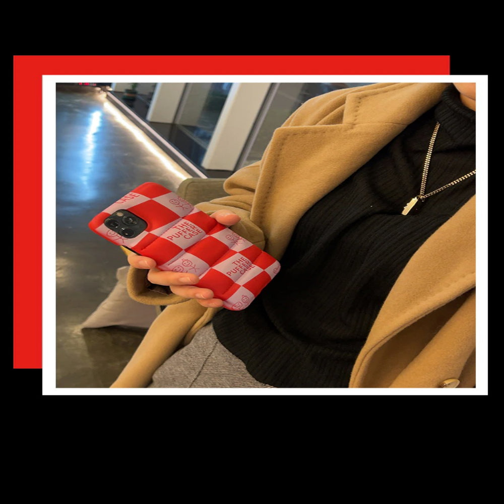 Grid Puffer Case