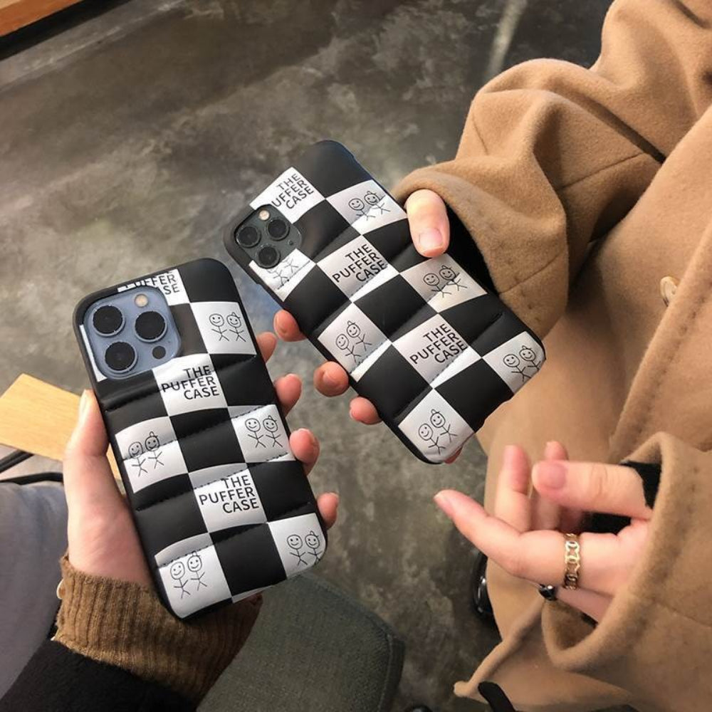Grid Puffer Case