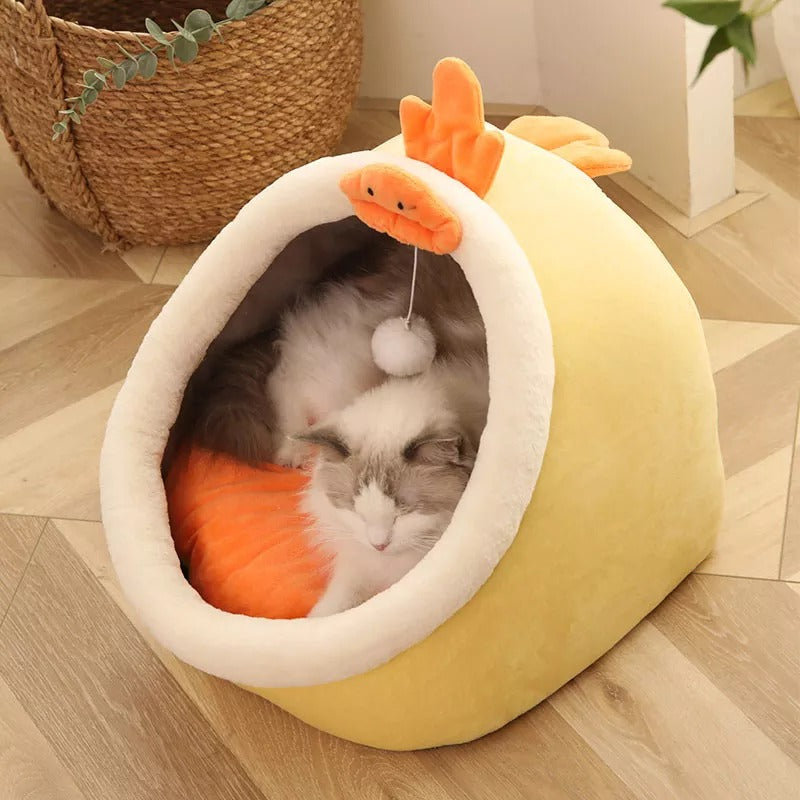 Gemütliches Katzenbett