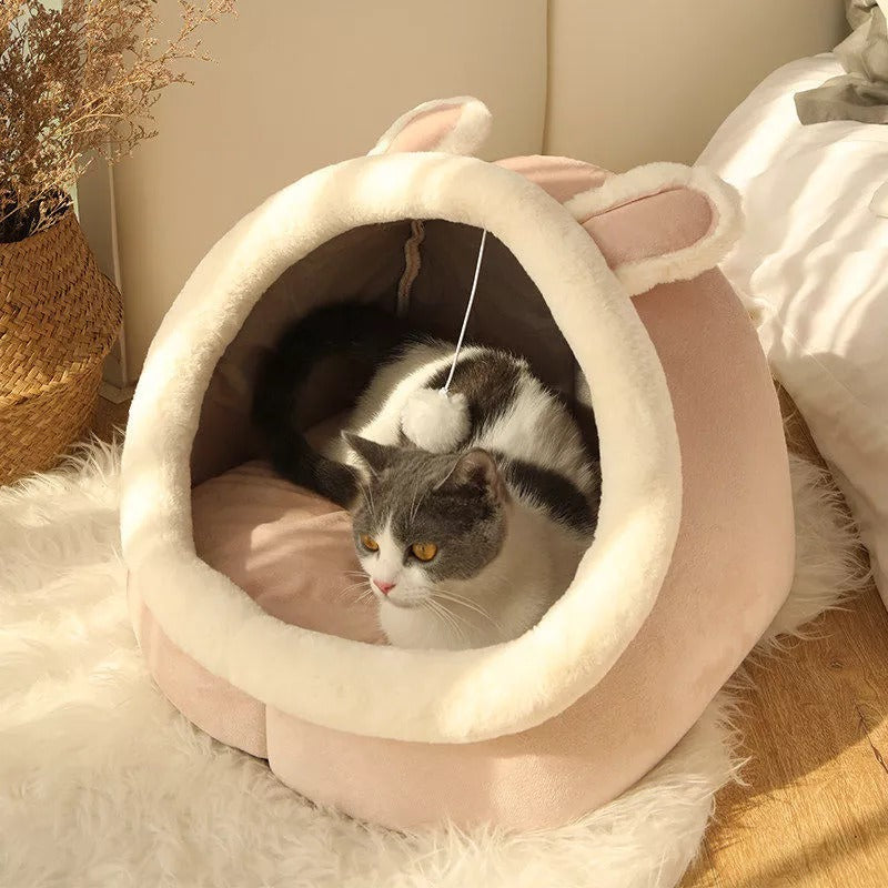 Gemütliches Katzenbett