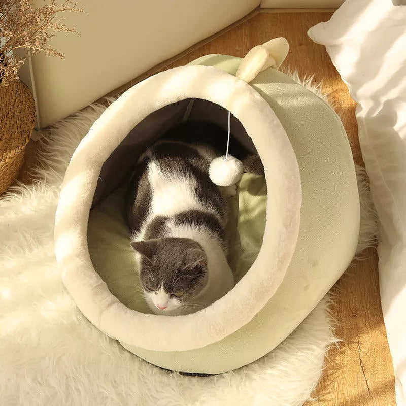 Gemütliches Katzenbett