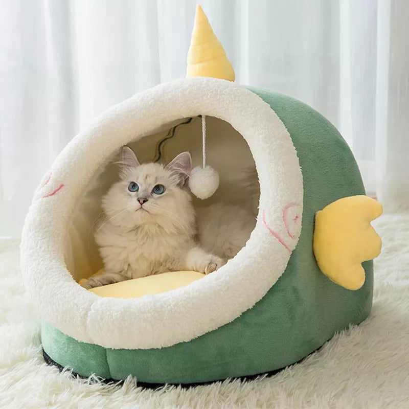 Gemütliches Katzenbett