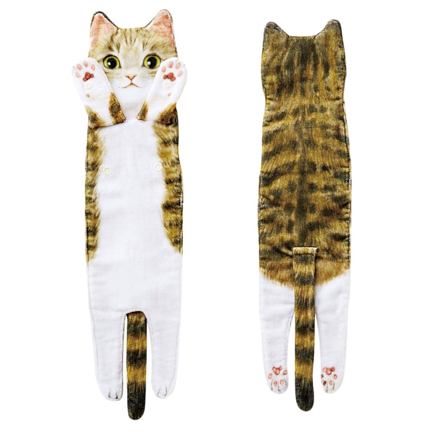 おもしろかわいい猫タオル