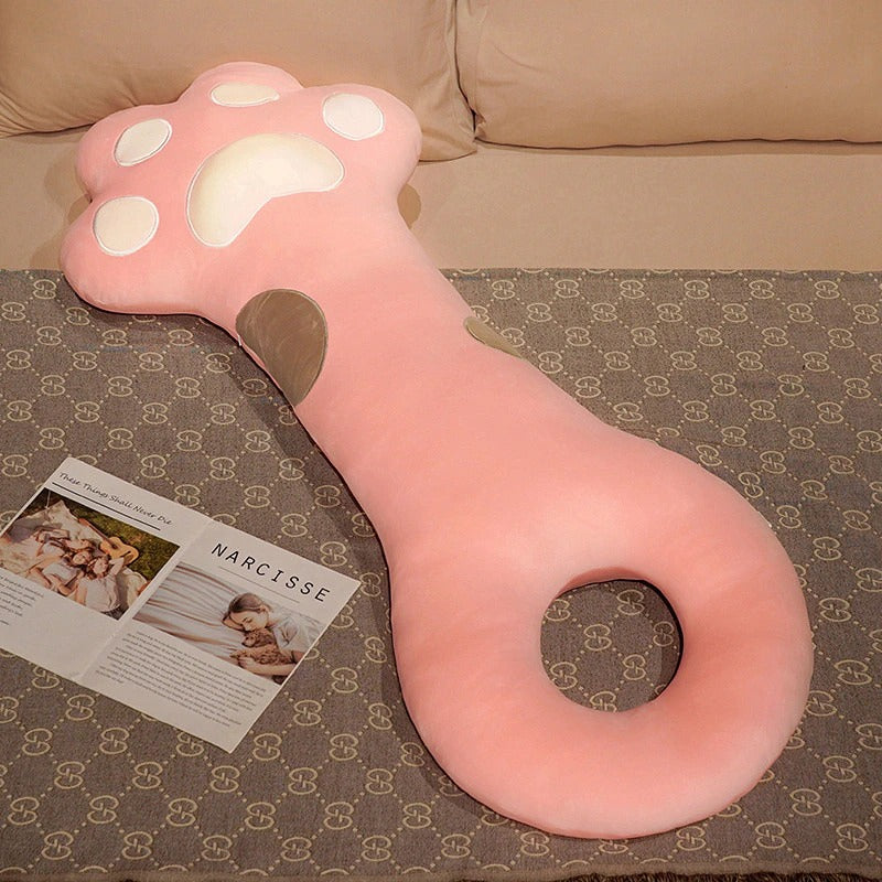 Kawaii Long Cat Paw Full Body Pillow