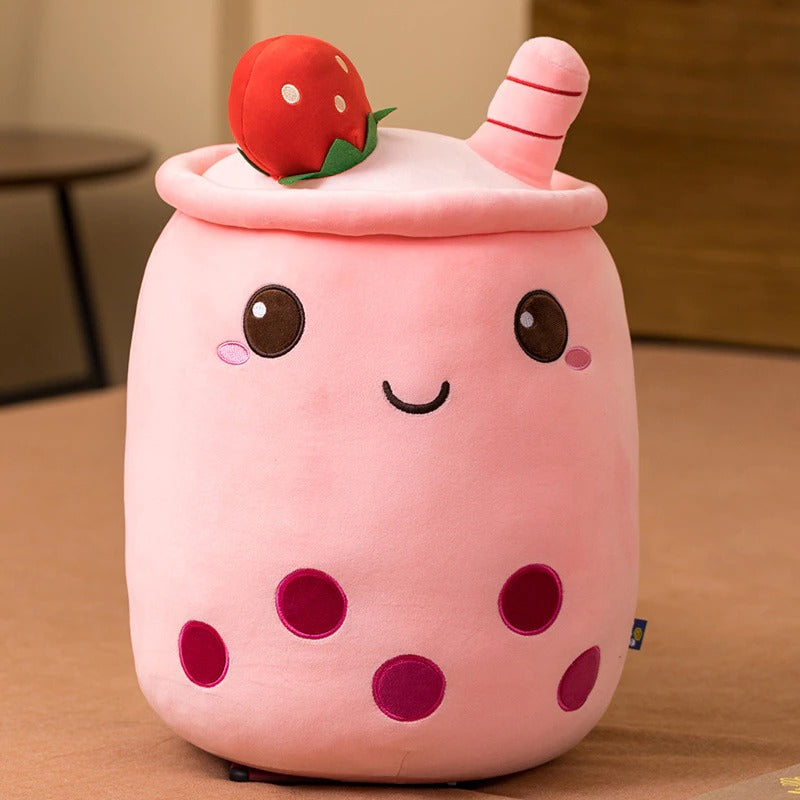 かわいいタピオカミルクティーぬいぐるみ
