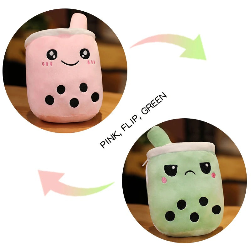 かわいいタピオカミルクティーぬいぐるみ