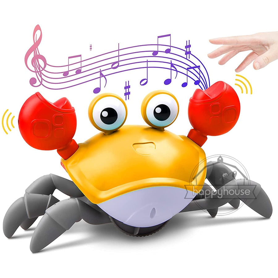Interactive Crawling Crab Dog Toy