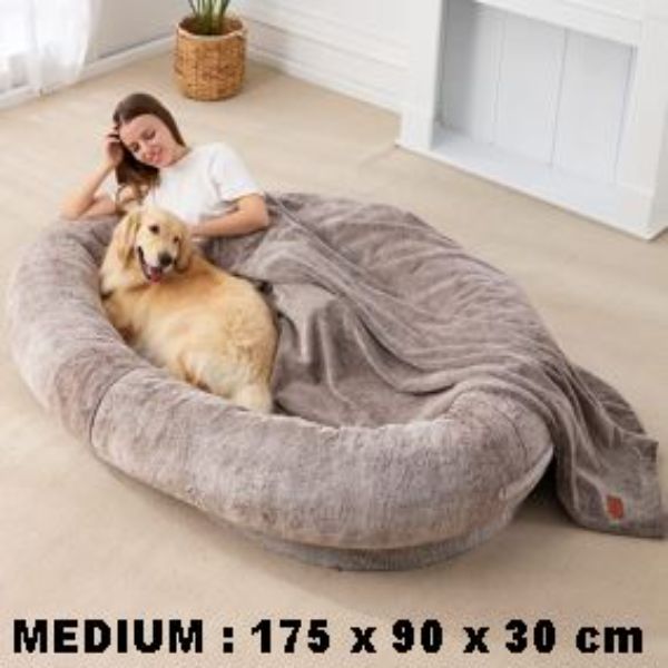 Riesiges Hundebett für Menschen