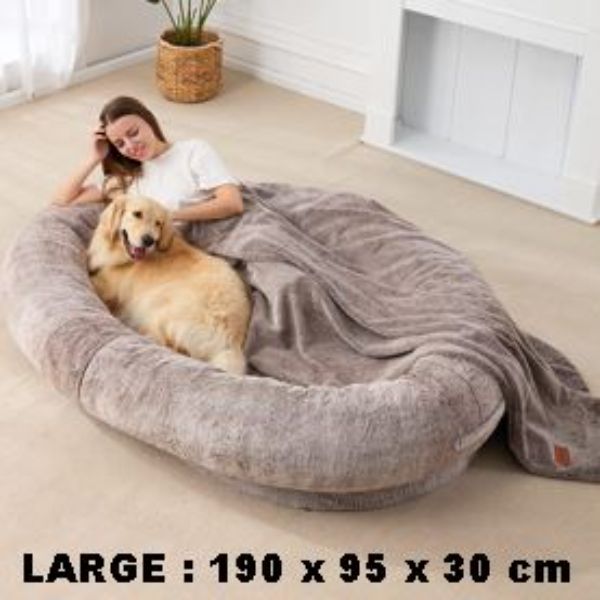 Riesiges Hundebett für Menschen