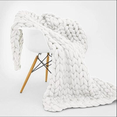 Knit Blanket Throw