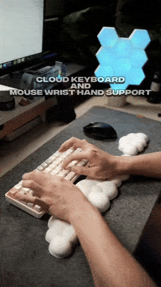 Cloud Keyboard Non-slip Wrist Rest