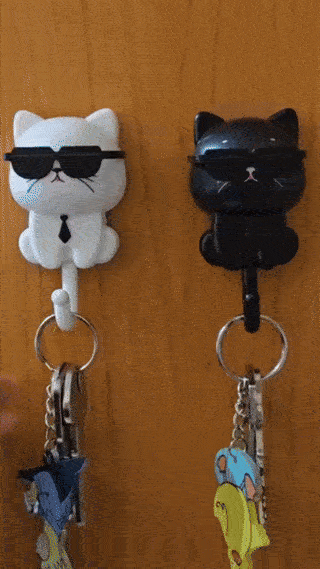 Katzen-Schlüsselhaken
