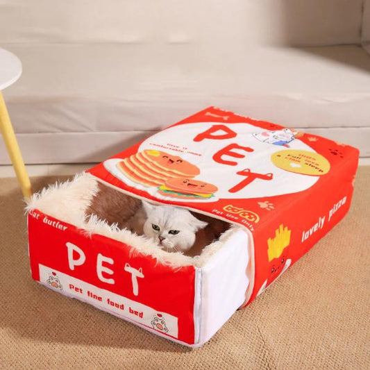 Snackbox-Katzenbett