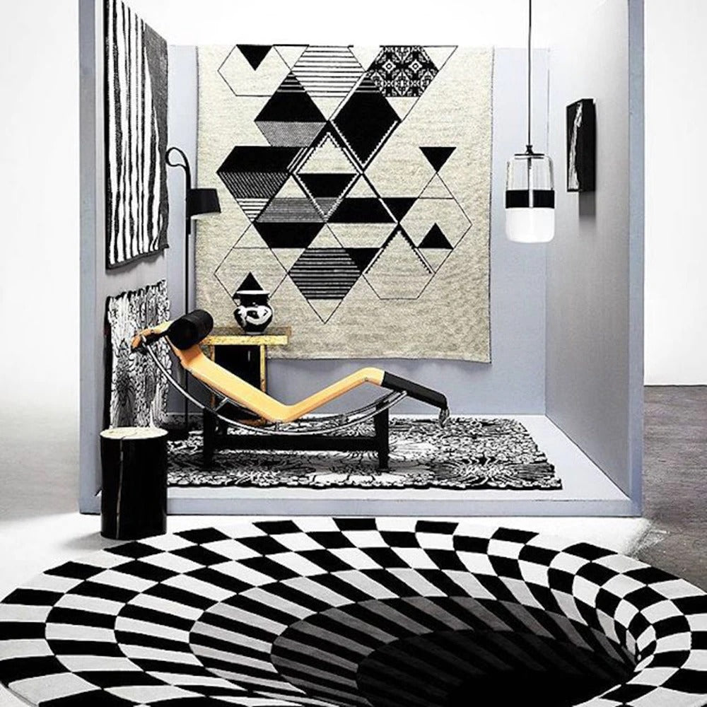 3D Optical illusion Carpet – Barkermeow