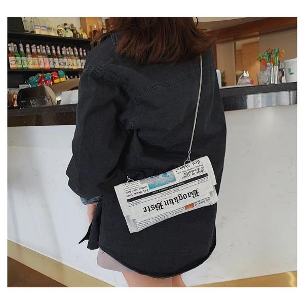 Modische Zeitungs-Geldbörse, Clutch