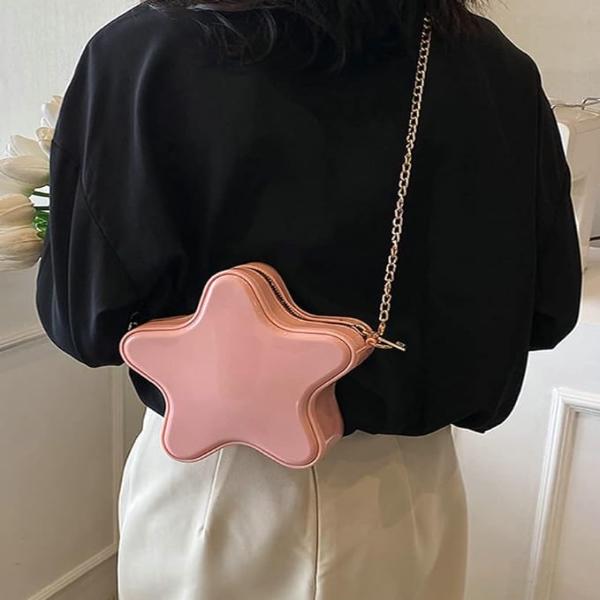 Mini-Umhängetasche mit Stern 