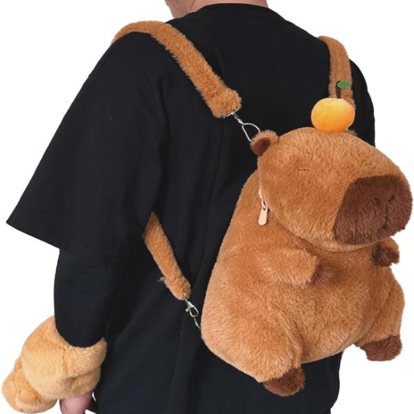 Capybara Plush Bag