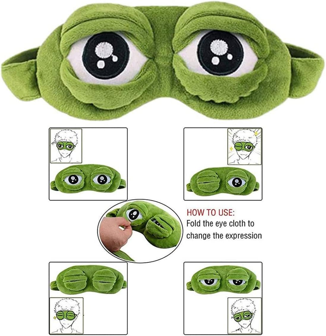 3D Frog Eye Sleep Mask
