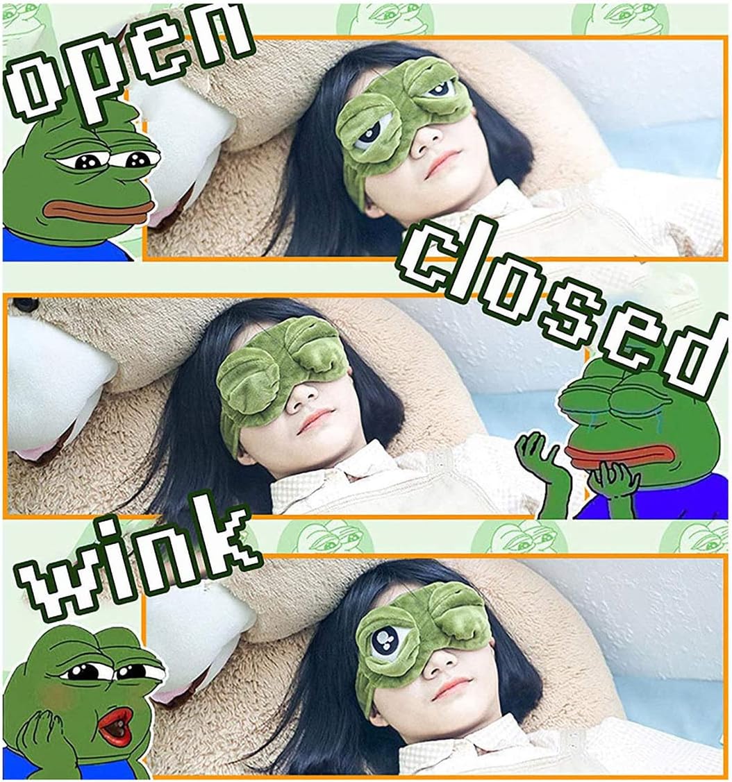 3D Frog Eye Sleep Mask