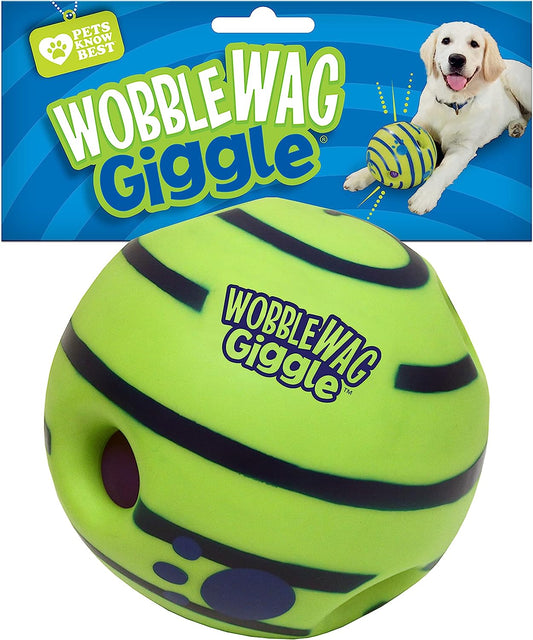 2023 Wobble Gag Giggle Ball Dog Toy